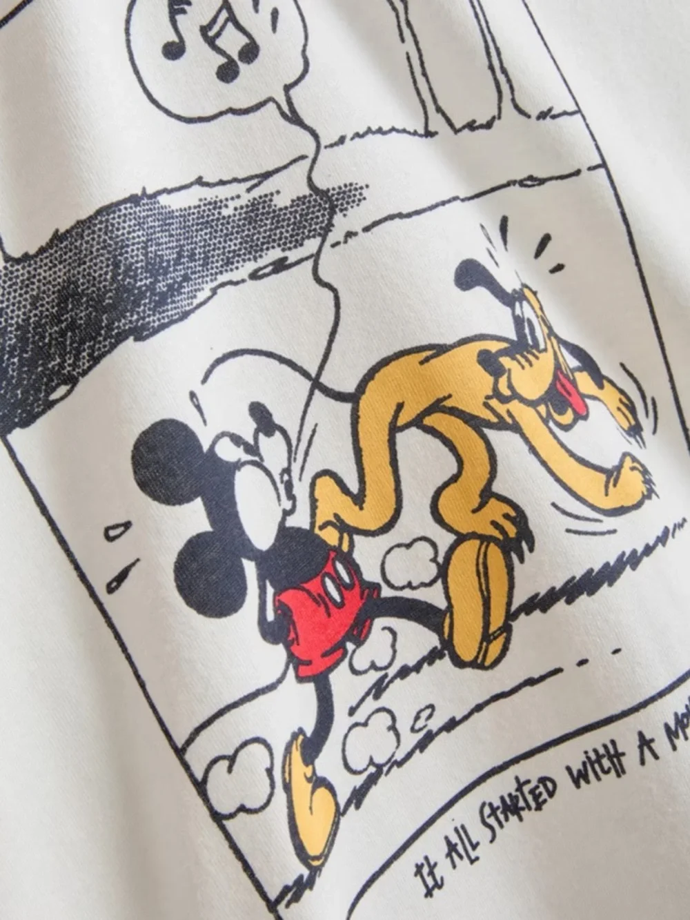 Mickey Mouse graphic shorty pajamas - Picture 4 of 4